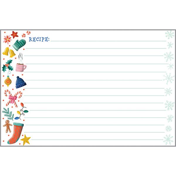 Holiday Recipe Cards - Christmas Things