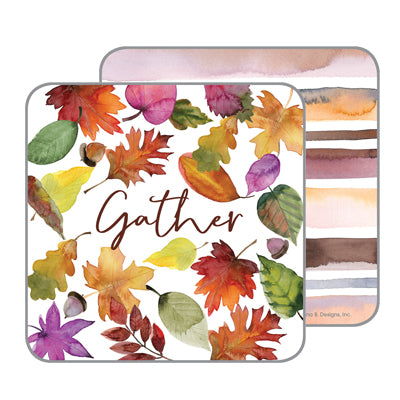 Holiday Coasters- Enchanted Harvest, Gina B Designs