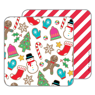 Holiday Coasters- Christmas Cookies, Gina B Designs