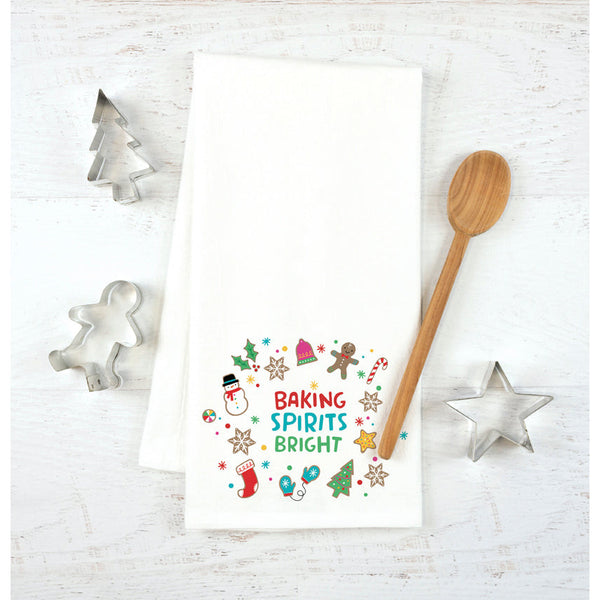 Holiday Tea Towel - Christmas Cookies, Gina B Designs