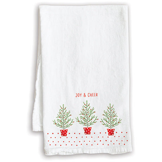 Holiday Tea Towel - Polka Dot Tree, Gina B Designs