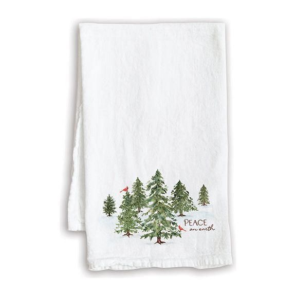 Holiday Tea Towel - Winter Pine, Gina B Designs