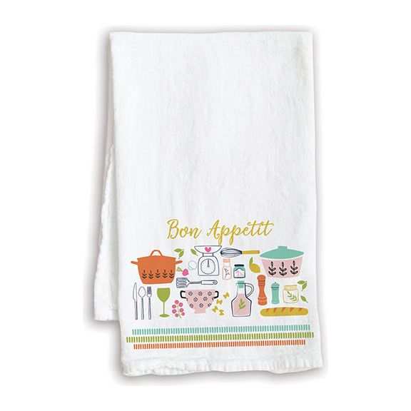 Tea Towel - Bon Apetit