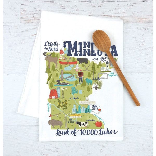 Tea Towel - Minnesota
