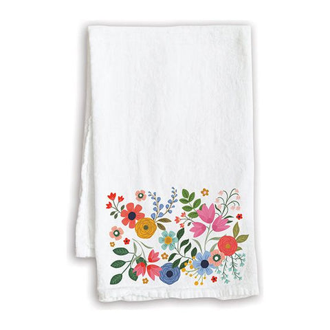 Tea Towel - Summer Flowers