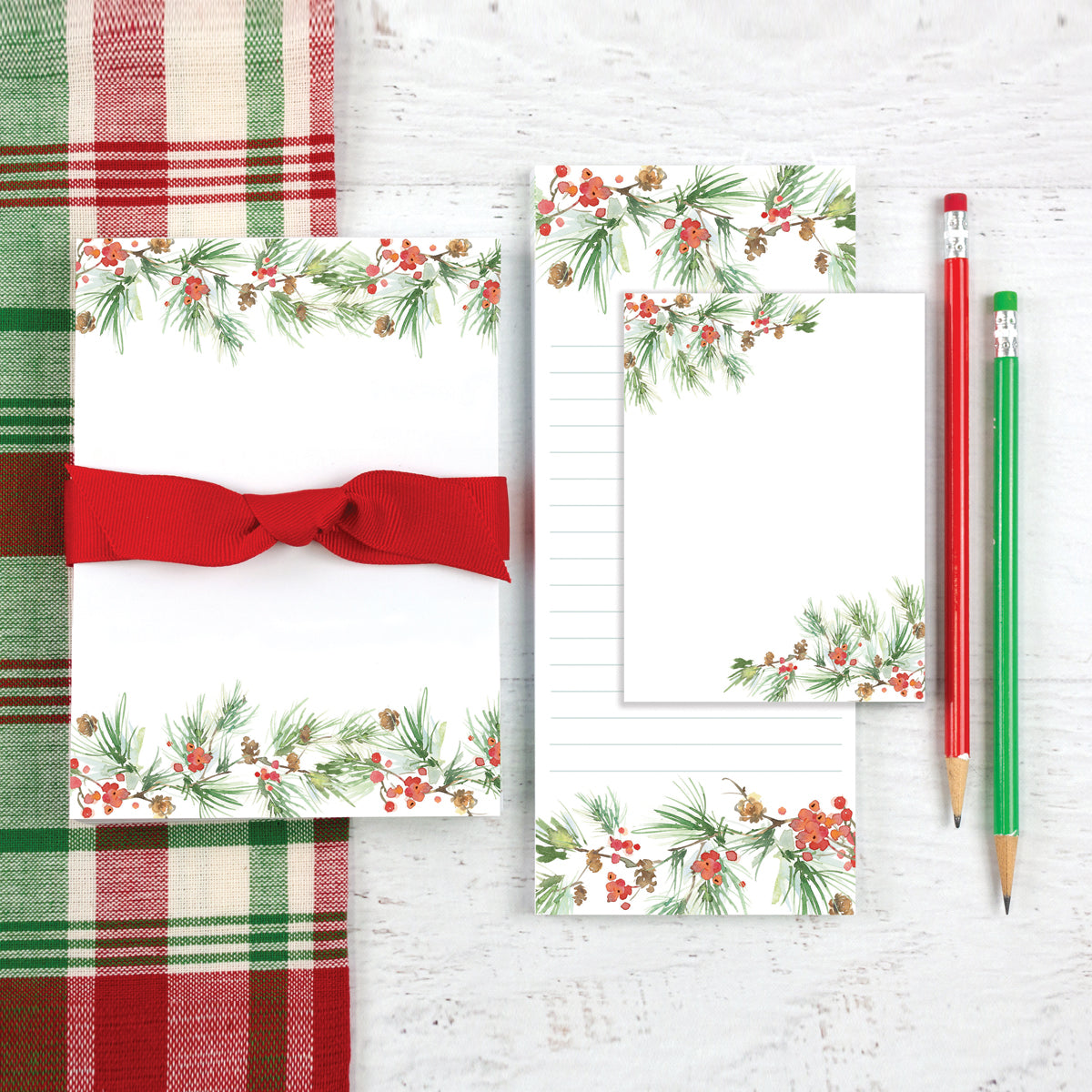 Pine Bough Border 3-Piece Gift Collection