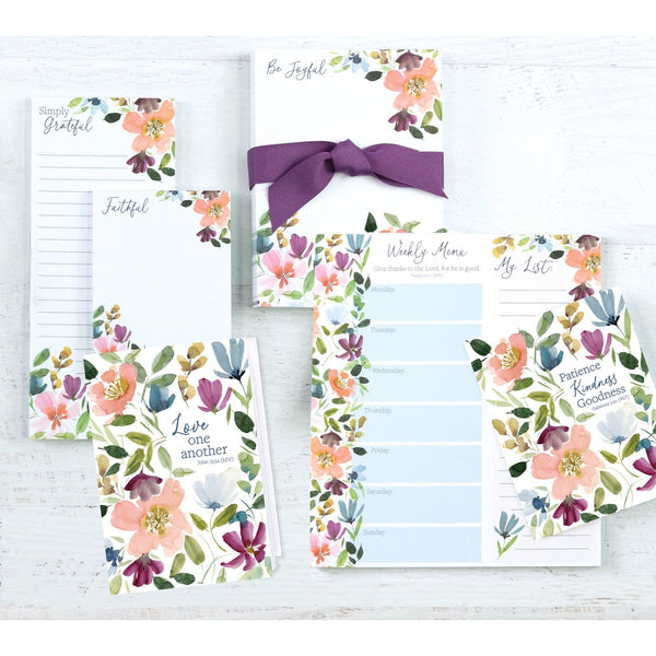 (With Scripture) Faithful Flowers 6-Piece Collection