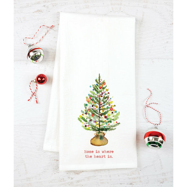 Holiday Tea Towel - Little Tree
