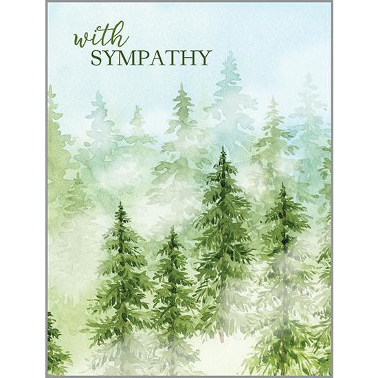 Sympathy Card - Forest