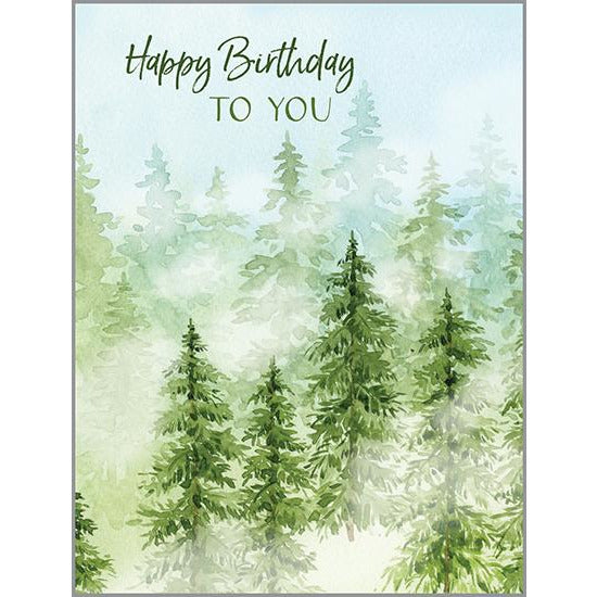 Birthday Card - Forest, Gina B Designs