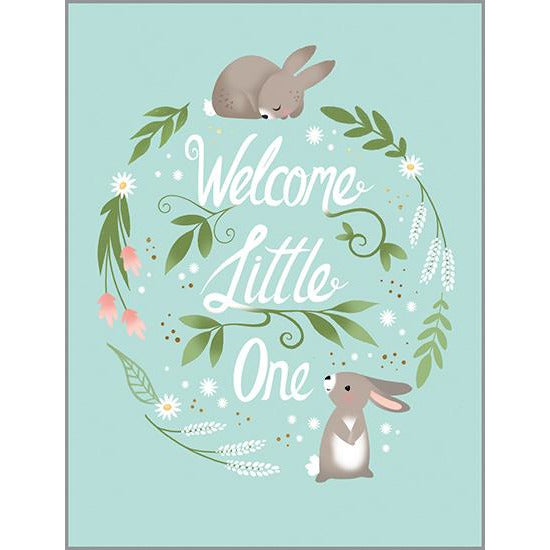 Baby Card - Little Bunnies, Gina B Designs