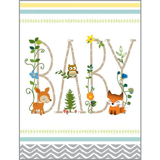 Baby Card - Woodland Baby, Gina B Designs