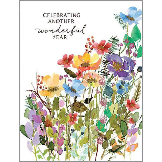 Anniversary card - Gardener's Joy, Gina B Designs