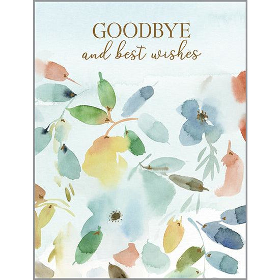 Goodbye card - Harmony Leaves, Gina B Designs