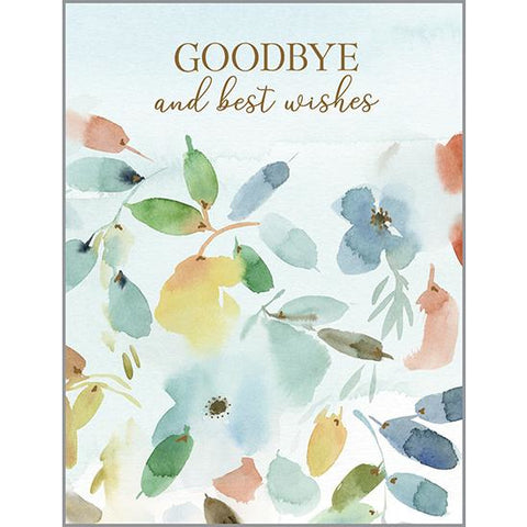 Goodbye card - Harmony Leaves, Gina B Designs