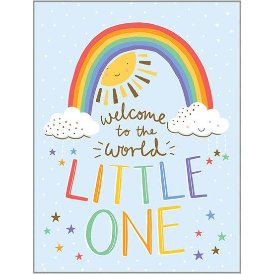 Baby Card - Baby Rainbow, Gina B Designs
