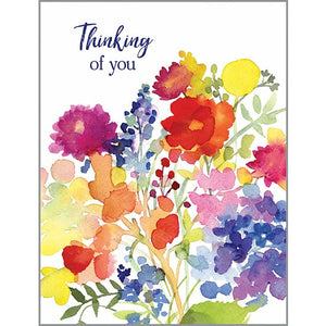 Thinking of You card - Blooming Garden, Gina B Designs