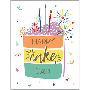Birthday card - Cake Day, Gina B Designs