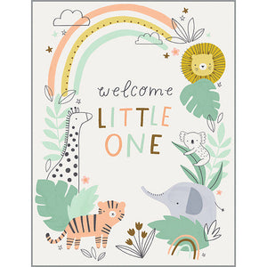 Baby Card - In The Jungle, Gina B Designs
