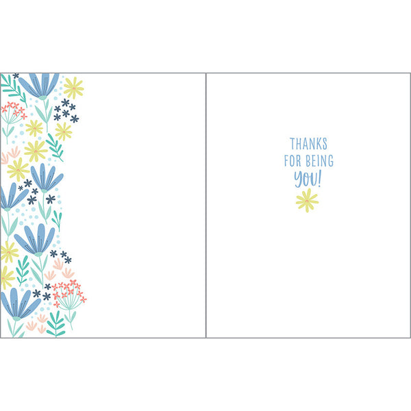 Mother's Day card - Blue Daisies, Gina B Designs