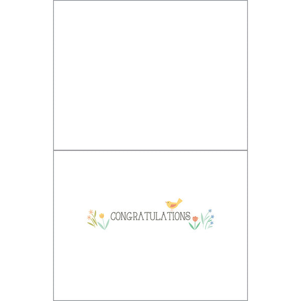 Baby Card - Clothesline, Gina B Designs