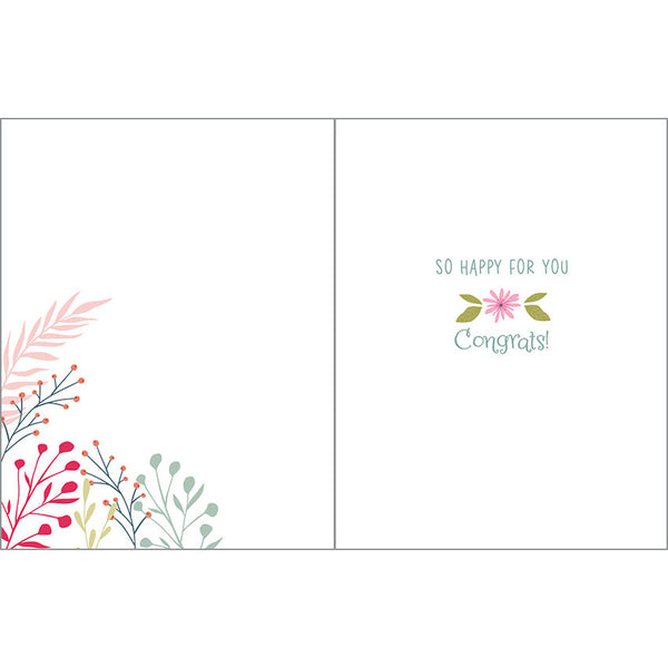 Wedding card - Wedding Sprigs, Gina B Designs