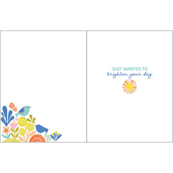 Thinking of You card - Sunny Days, Gina B Designs