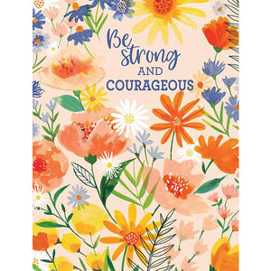 {with scripture} Thinking of You card - Orange Flower Mix