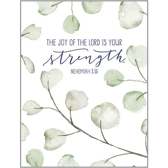 {with scripture} Thinking of You Card - Your Strength, Gina B Designs