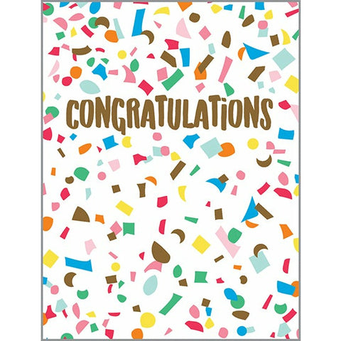 {with scripture} Congratulations Card - Confetti, Gina B Designs