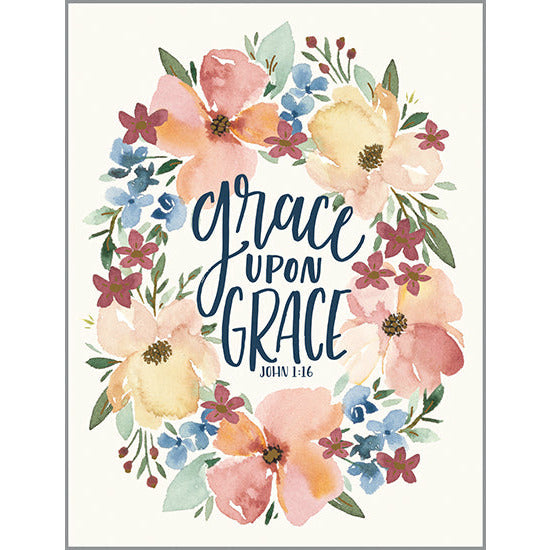 {with scripture} Sympathy Card - Grace upon Grace, Gina B Designs