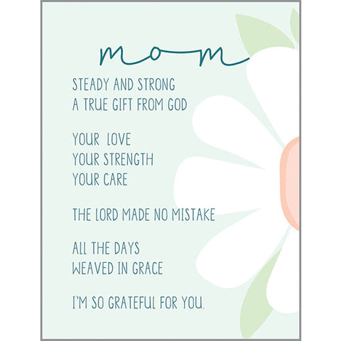 {with scripture} Mother's Day card - Steady and Strong, Gina B Designs