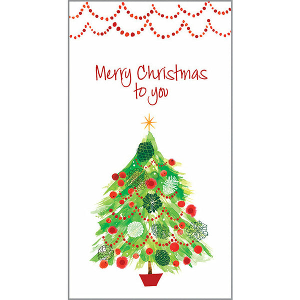 Money/Gift Card - Pinecone Christmas Tree, Gina B Designs