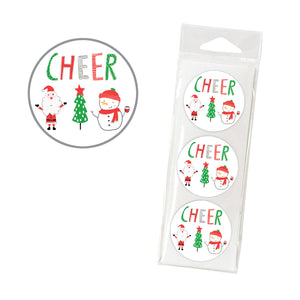Holiday Envelope Seals - Christmas Cheer, Gina B Designs