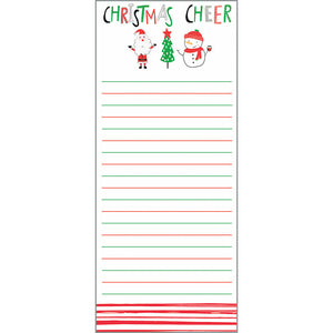 Holiday List Pad- Christmas Cheer, Gina B Designs