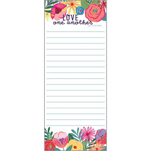 {with scripture} List Pad -Everlasting Flowers, Gina B Designs