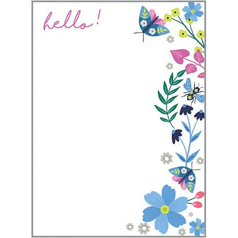 Memo Pad-  Garden Oasis, Gina B Designs