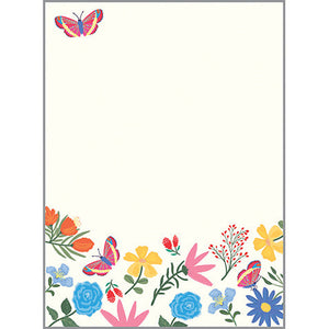 Memo Pad -  Flower Splash, Gina B Designs