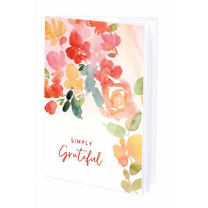 Mini Journal - Happiest Red Flowers, Gina B Designs