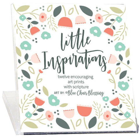 {with scripture} Little Inspirations Art Prints - Emily's Flowers, Gina B Designs