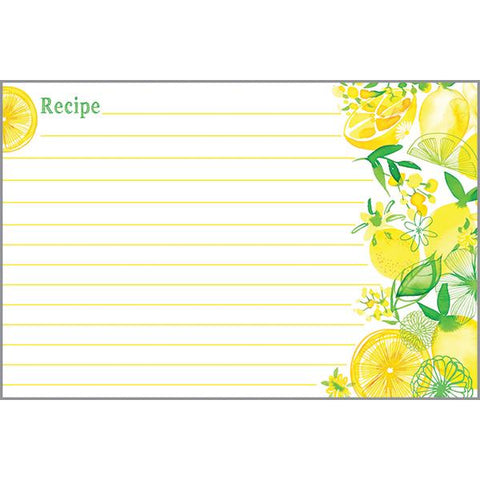 Recipe Cards - Lemon Lime