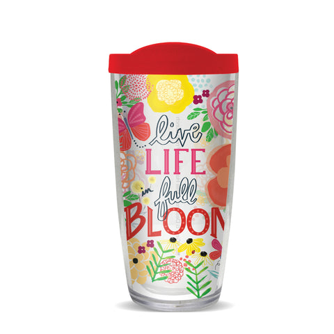 Life in Bloom Thermal Tumbler, Gina B Designs