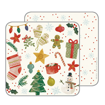 Holiday Coasters- All Things Christmas, Gina B Designs
