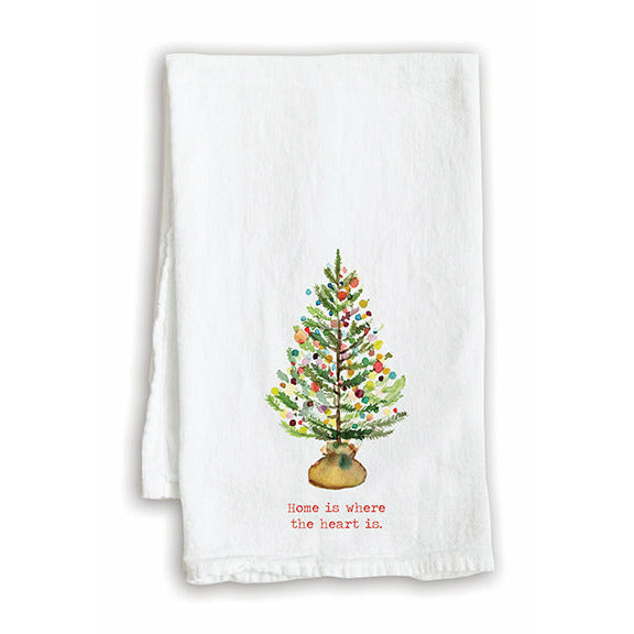 Holiday Tea Towel - Little Tree