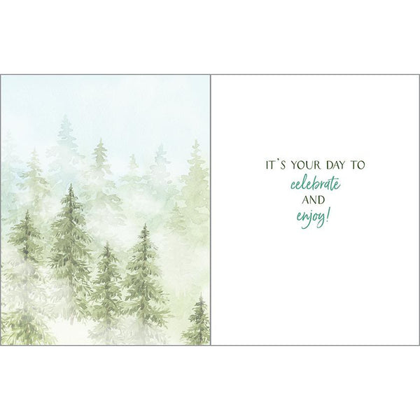 Birthday Card - Forest, Gina B Designs