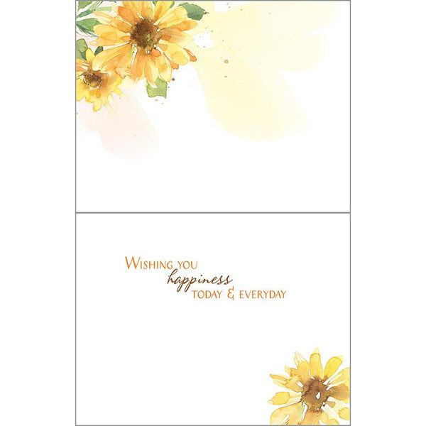 Birthday card - Sunflowers