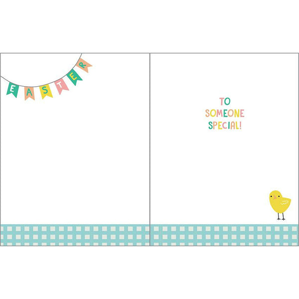 Easter Card - Bunny & Banner