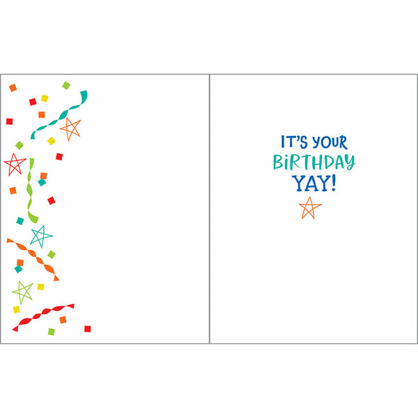 Birthday card - Super Awesome Bday, Gina B Designs