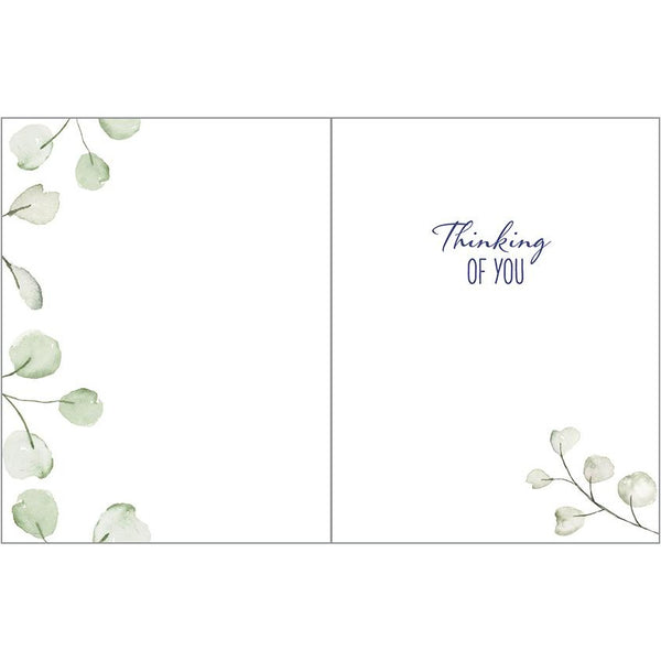{with scripture} Thinking of You Card - Your Strength, Gina B Designs