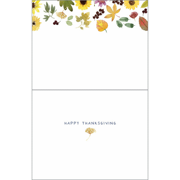 Thanksgiving card - Thankful Pumpkins, Gina B Designs